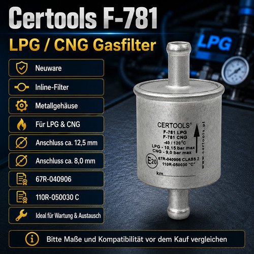 Certools f781 lpg - certools,